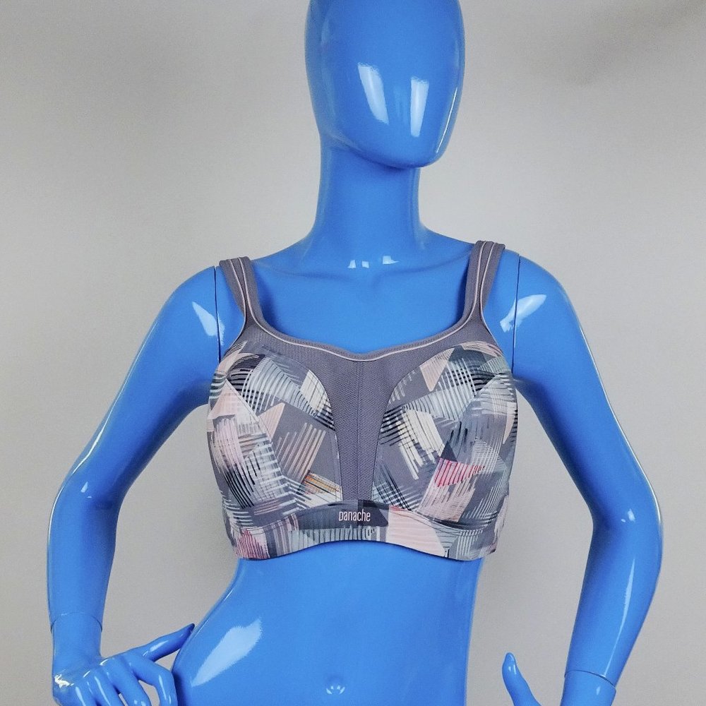 Panache Sports Bra 5021A 34FF 34 FF High Impact Full Support Underwire Abstract - Picture 3 of 6